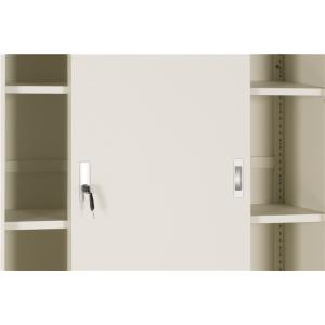 1850mm Vertical 2 Sliding Door Fireproofing Metal File Cupboard
