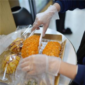 China Vinyl Powder Free Disposable Gloves , Vinyl Gloves Food Safe Puncture Resistance on sale