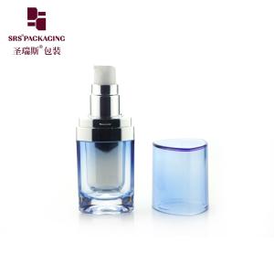 L080 empty plastic lotion pump crystal bottle