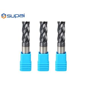 Solid Carbide Roughing End Mill 3/4Flute Lathe Cutting Tools Black Coating