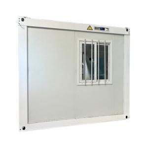 Quality Local Standard Electricity Sandwich Panel Steel Frame Folding 40 Foot Shipping Container House With Toilet And Shower for sale