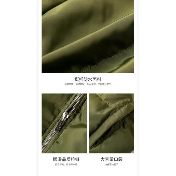 High Quality Puffer Vest Sleeveless Plus Size Mens Vests Vest Stand Collar Thick Vest Winter Vest