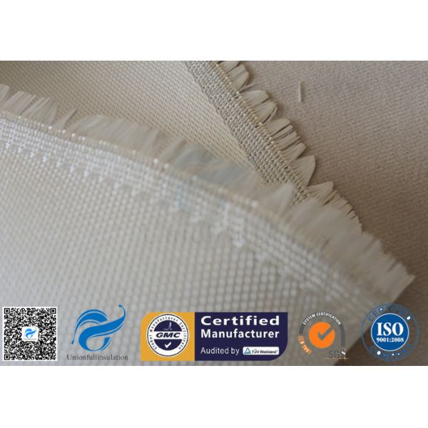 800℃ Fire Resistant 0.7mm High Silica Glass Fiber Cloth Satin 8HS Weave
