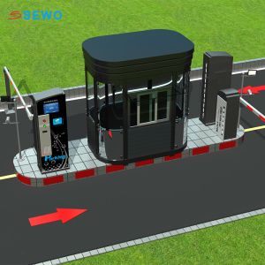 SEWO Smart Parking System with Offline Operation Steel Tempered Glass Housing