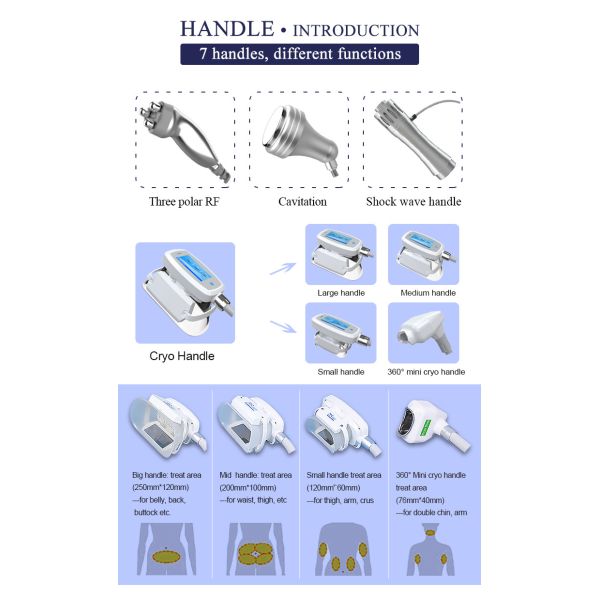 2020 New technology cryotherapy cryolipolysis body shaper slimming weight loss extracorporeal shock wave therapy equipme