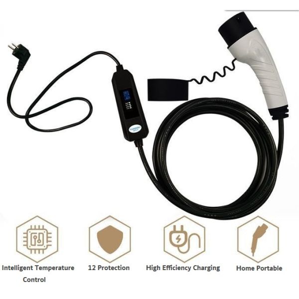 AC240V Home Electric Charger With PC9330 Shell Wall And Floor Mounted