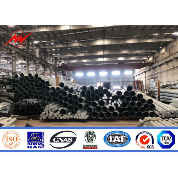 Buy 30m Electrical Transmission Line Pole Hot Dip Galvanized at wholesale prices
