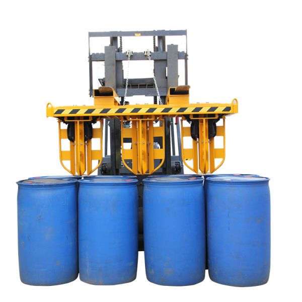 Buy 8 Drums Once Special Carrying-Clamp Drum Stacker for Crane And Forklift Heavier Design at wholesale prices