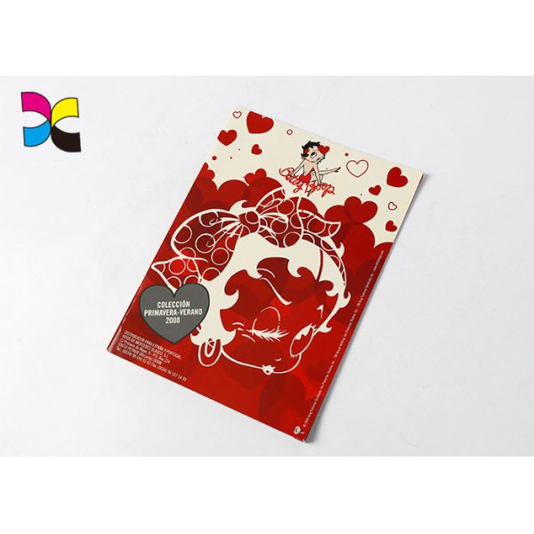 Full Color Red Custom Magazine Printing Subscription For People Perfect Binding