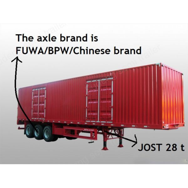 40ft Flatbed Utility Livestock Cattle Trailers With 600mm To 1000mm Side Walls