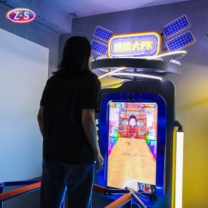Five Themed Adventures Motion-Sensing Trampoline Featuring Obstacle Dodging
