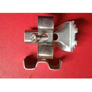 Expanded Steel Grating Clips , Floor Grating Clips Skid Resistance