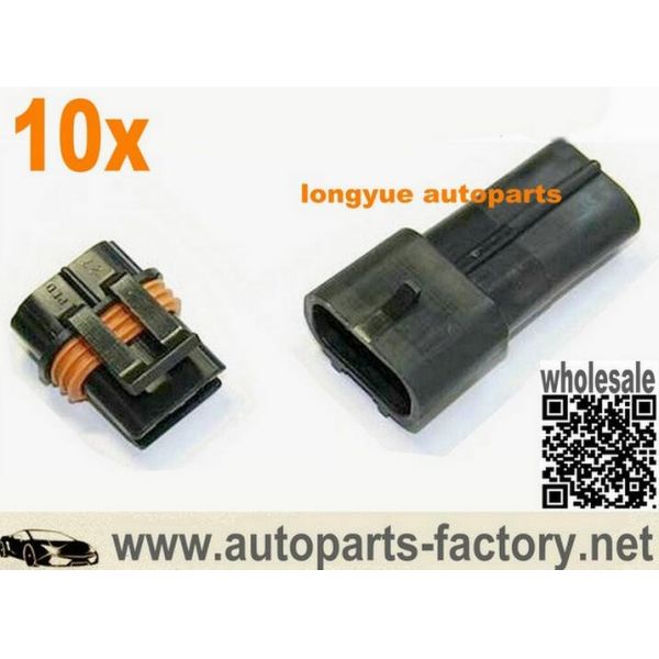 longyue 10pcs OBD1 Distributor Female 2P Connector Honda Distributor Plug (92-95)