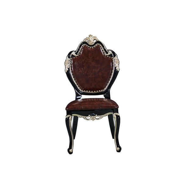Buy Generous Solid Wood Sponge European Dining Chairs at wholesale prices