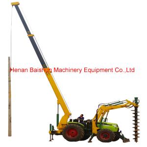 Superior quality micropiles well drilling rig machine pole erection machine pole