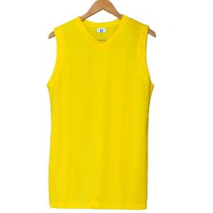 China yellow sports jersey on sale