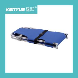 Aluminum Alloy Material Blue Hospital Folding Stretcher hospital dedicated