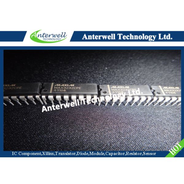 True RS232 Transceivers MAX3232CPE Integrated Circuit Chip Using Four 0.1レF