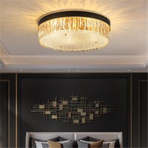 Crystal Texture Living Room LED Ceiling Light E14 Cri80 6500K