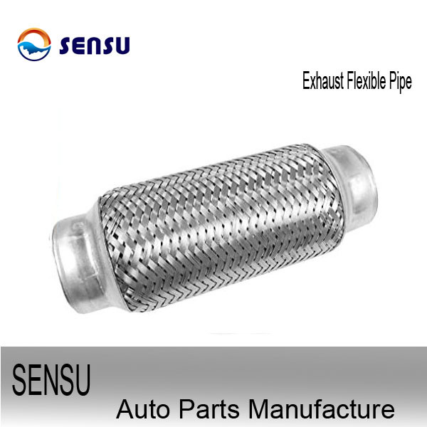 Buy 51mm*200mm Stainless Steel Exhaust Flex Pipe With Interlock Liner at wholesale prices