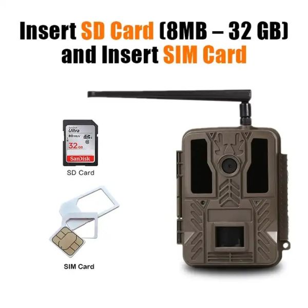 Buy 4G Hunting Outdoor Trail Camera IP67 Waterproof Night Vision at wholesale prices