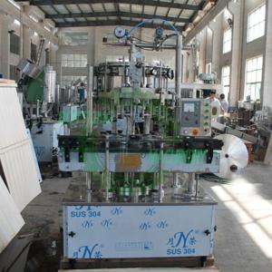 1500BPH Glass Bottle Crown Cap Divided Carbonated Drink Filling Line