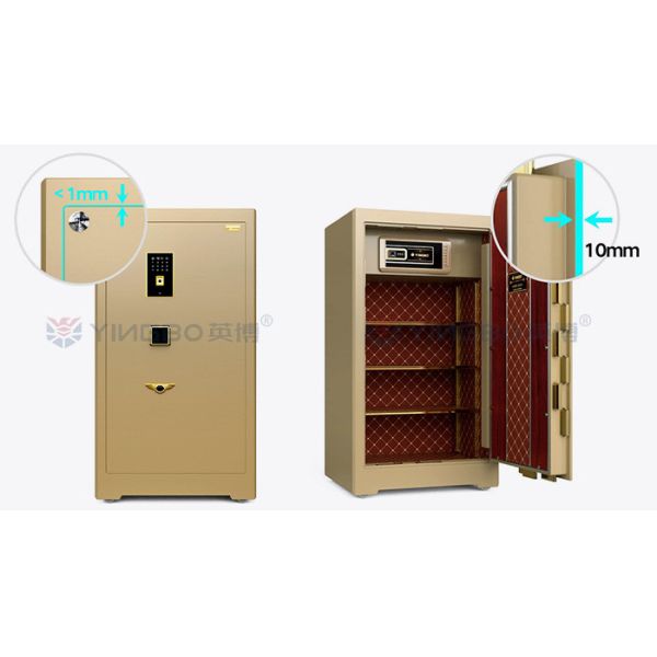 H1080mm Bank Grade Commercial Safe Box Biometric Fingerprint Lock