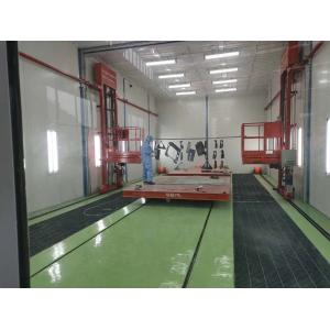 China Hydraulic Spring-type Paint Booth Man Lift  , Spray Painting Line Lifts For Painters on sale
