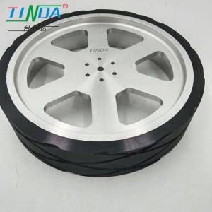 Custom Rubber Wheel With Wear Resistance And Customized Diameter For Paiting