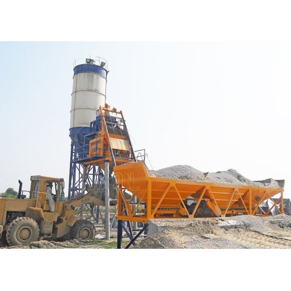 Concrete Batching Plant Equipment Stationary Portable Stabilized Soil Mixing