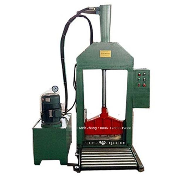 Buy XQL-80 Rubber Cutting Machine Single Knife Rubber Block Cutter Blade Positioning Can Be Adjusted at wholesale prices
