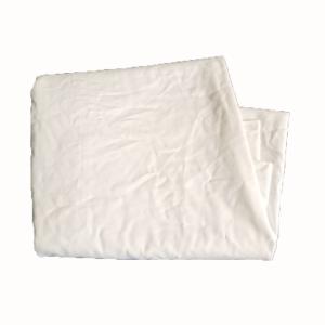 Cut reused Bulk Regular size sheeting Rags Multi-Color Bag of Rags 10kg White