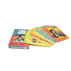ISO 9001 4C Versatile 350gsm C2S Paper Fun Playing Cards