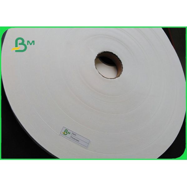 Eco-friendly and Compostable 28gsm Width 13mm 27MM 33MM Food Grade Kraft Paper Roll 