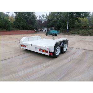 White Flat Top Trailers Self Respect 680kg Flatbed Equipment Trailer