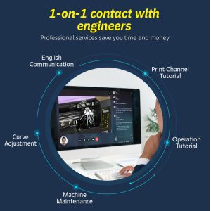 Ingani Dtf 30cm Printer With Shaker 2 Head Dtf Printer With Xp600 or I1600 Head