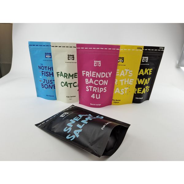 Teeth Clear Aligners Mylar Packaging Bags MOPP Kraft Paper PE One Side Transparent