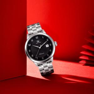 Stainless Skeleton Men Mechanical Watches OEM Luxury Tourbillon Waterproof