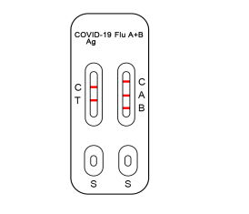 COVID-19 & Influenza A/B Antigen Combo Rapid Test Kit