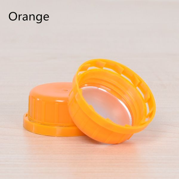 Custom Colors 38MM Hdpe Tamper Evident Lid With Aluminum Foil Gasket For Plastic Jars