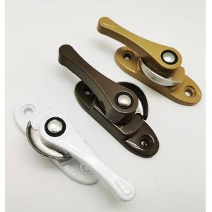 Powder Coating Sliding Window Crescent Lock , Chrome Aluminium Window Latches