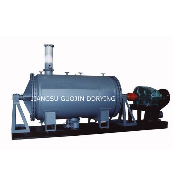 1200L Sludge Harrow Paddle Rotary Vacuum Dryer