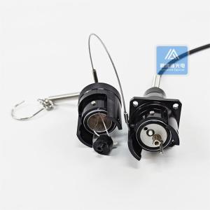 2 Core 5.0mm Armored Tactical Patch Cord Military Jumper with Metallic Connector