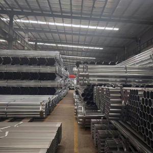 CE Approved Hot Dip Welded Round Gi Pre-galvanized Carbon Steel Scaffolding Tube