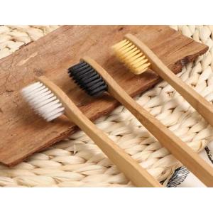 Natural Charcoal Biodegradable Bamboo Toothbrush Custom Green