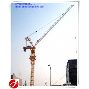 Quality 10t luffing jib tower cranes for construction for sale