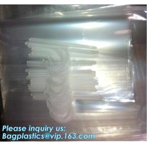 biodegradable Clothes Underwear PVC Packaging Bag With Hook Display Bikini