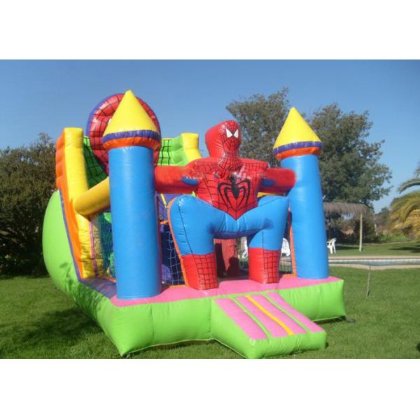 Buy Inflatable Spider Man Jumping House , Inflatable Bouncer Jumping Bouncy at wholesale prices