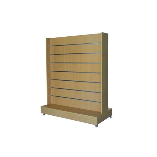 Retail Store Practical Slatwall Display Stand Space Saving Simple Style Eco - Friendly