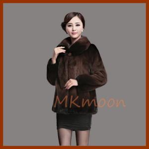 mink fur coat 131#